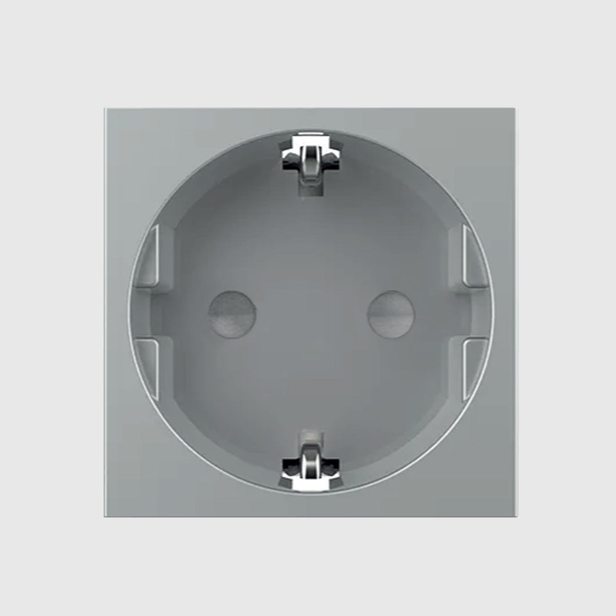 Módulo de enchufe Schuko Livolo 16 A gris VL-FCTC16A-2IP - VL-FCTC16A-2IP - imagen 1