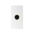 Módulo de toma TV coaxial hembra Livolo blanco VL-FCTV-1WP - VL-FCTV-1WP - imagen 1