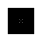 Panel para tecla simple de cristal Livolo negro VL-P701-2B - VL-P701-2B - imagen 1