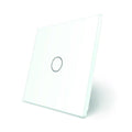 Panel para tecla simple de cristal Livolo blanco VL-P701-2W - VL-P701-2W - imagen 1