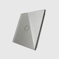 Panel para tecla simple de cristal Livolo gris VL-P701-2I