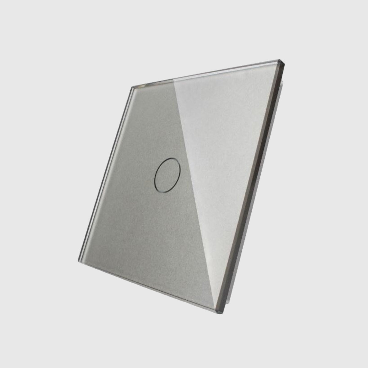 Panel para tecla simple de cristal Livolo gris VL-P701-2I
