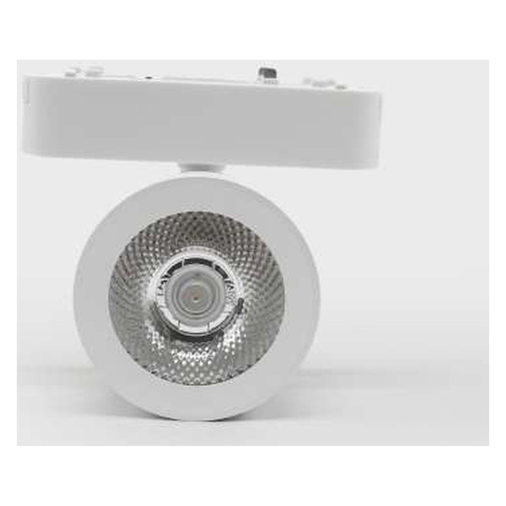 Proyector LED para carril magnético 7 W 3CCT blanco — detalle — SKU 46661