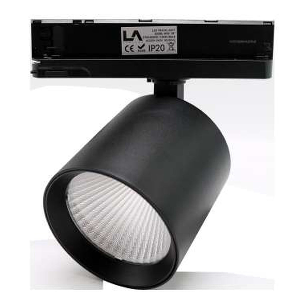 TERIK proyector LED de carril trifásico 40 W 3CCT negro — vista principal — SKU 50286