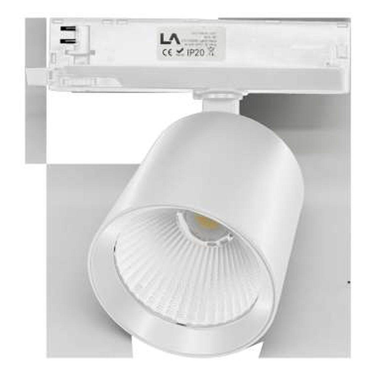 TERIK proyector LED de carril trifásico 40 W 3CCT blanco — vista principal — SKU 50293