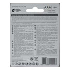 Pila alcalina Westinghouse AAA blíster de 4 unidades — detalle — SKU LR03-BP4